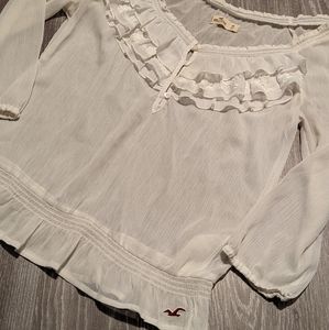 AMERICAN EAGLE | sheer blouse